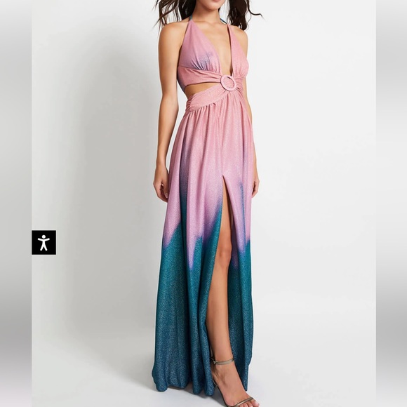 NWOT PATBO LUREX GOWN 😍 - Picture 2 of 7